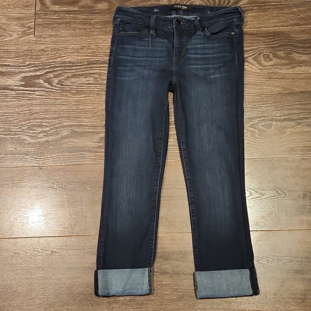 ❤ LIVERPOOL JEANS COMPANY SLIM CROP JEANS, 4 (27) - Picture 3 of 10